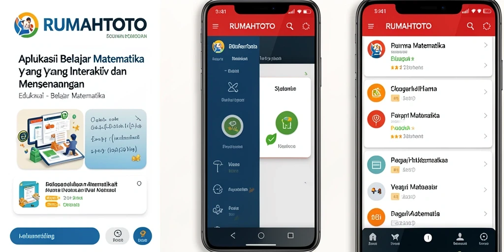 Tampilan antarmuka RUMAHTOTO yang interaktif dan menarik.